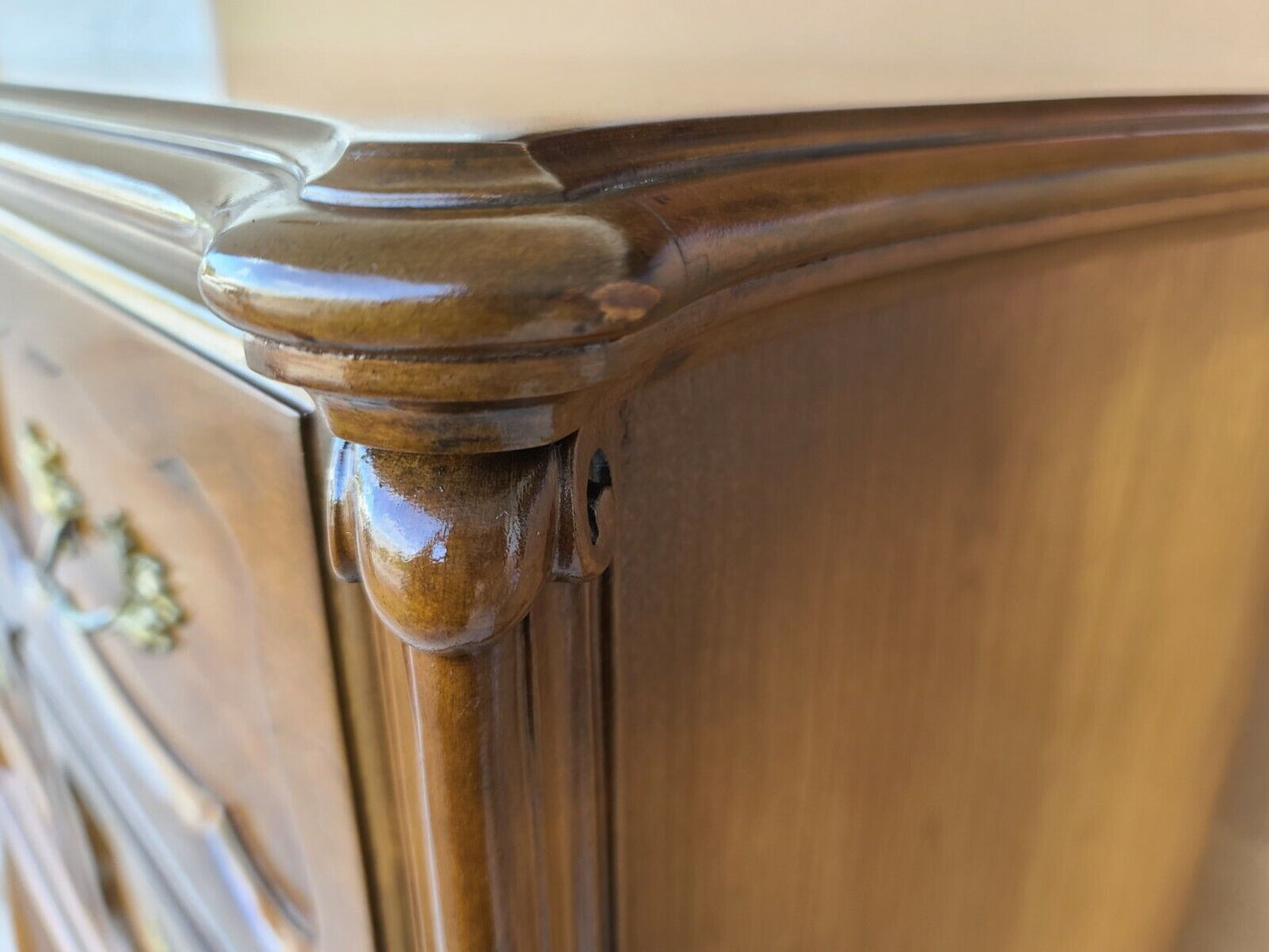 Louis XV French Provincial Sculptural Highboy Dresser by DANIEL JONES NEW YORK