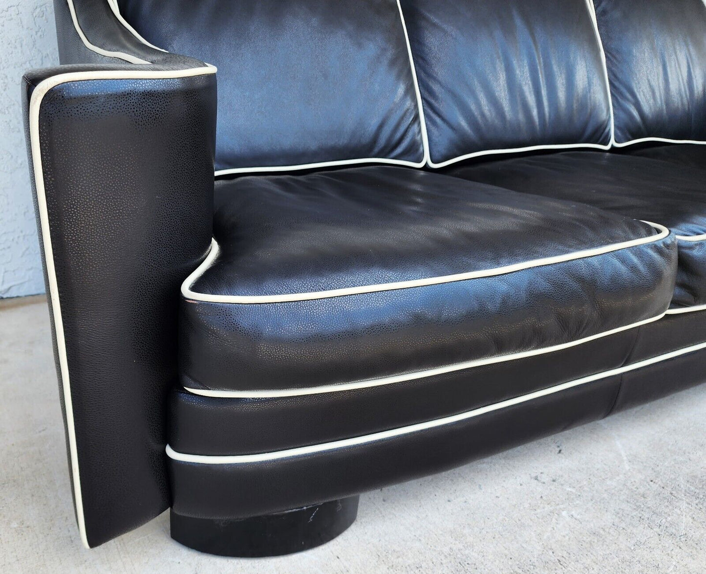 Contemporary Leather Sofa Top Grade by ELITE LEATHER