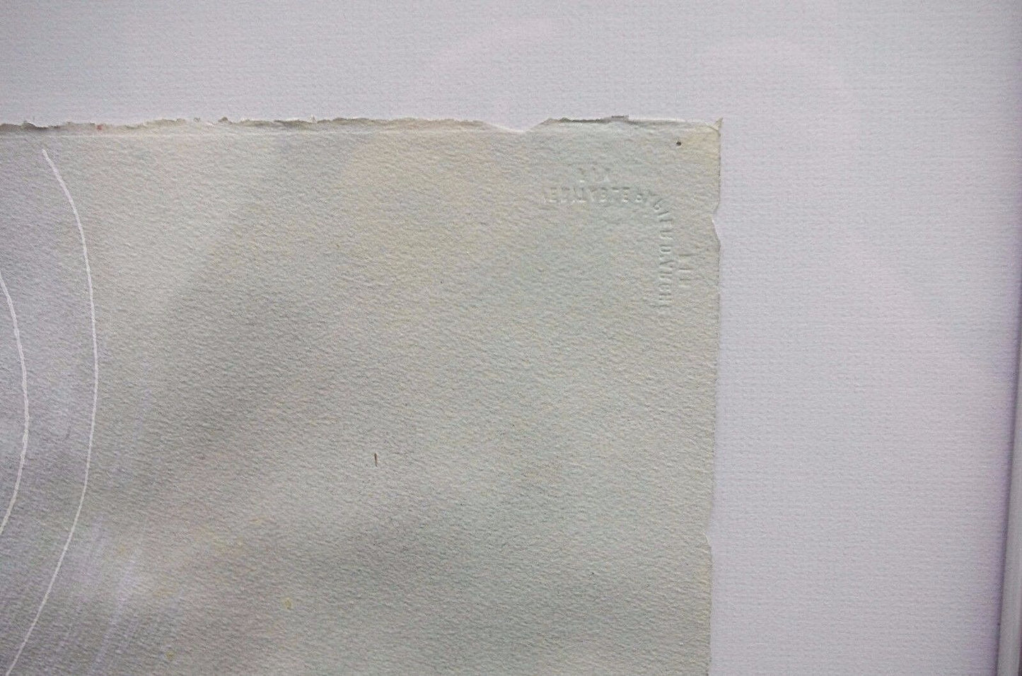 Edward Goldman 1985 Abstract Acrylic Painting Artist Signed