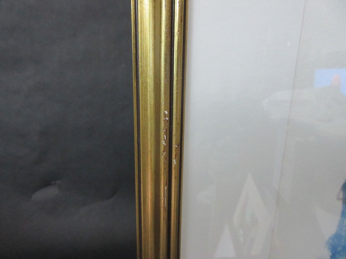 1997 Signed L RICHMONDS Female Nude Watercolor Painting on Paper Framed