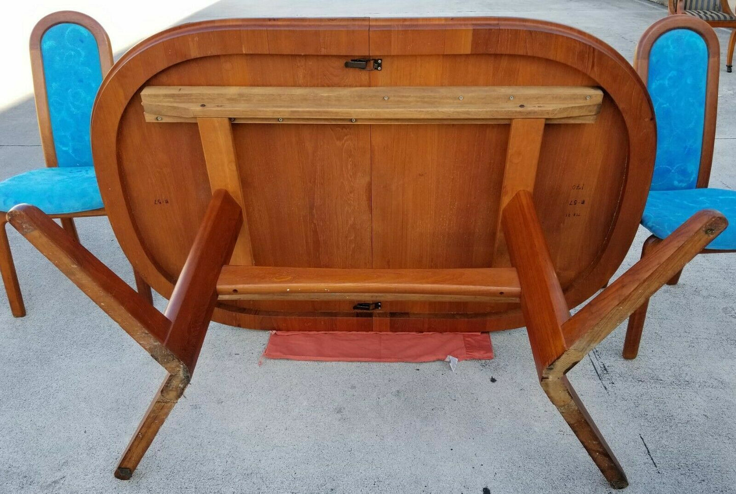 MCM Vintage Dining Table ONLY Solid Teak  Denmark 1960's by SKOVBY MØBELFABRIK