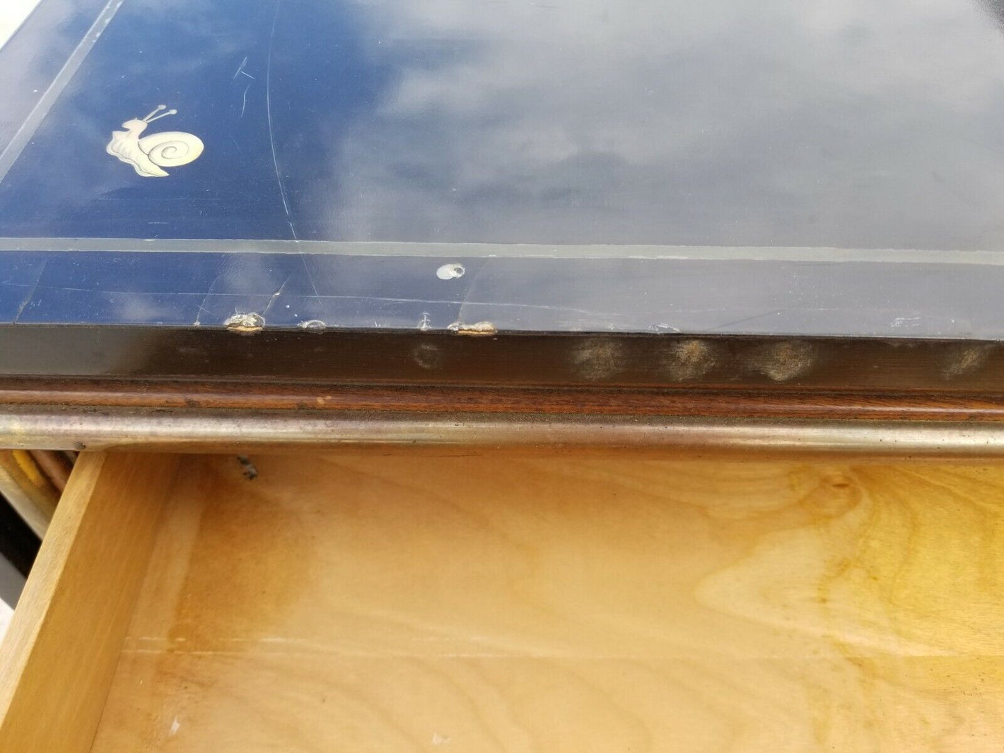 Mid Century Mastercraft Lacquered Rolling Dry Bar Sideboard Buffet Server Cart