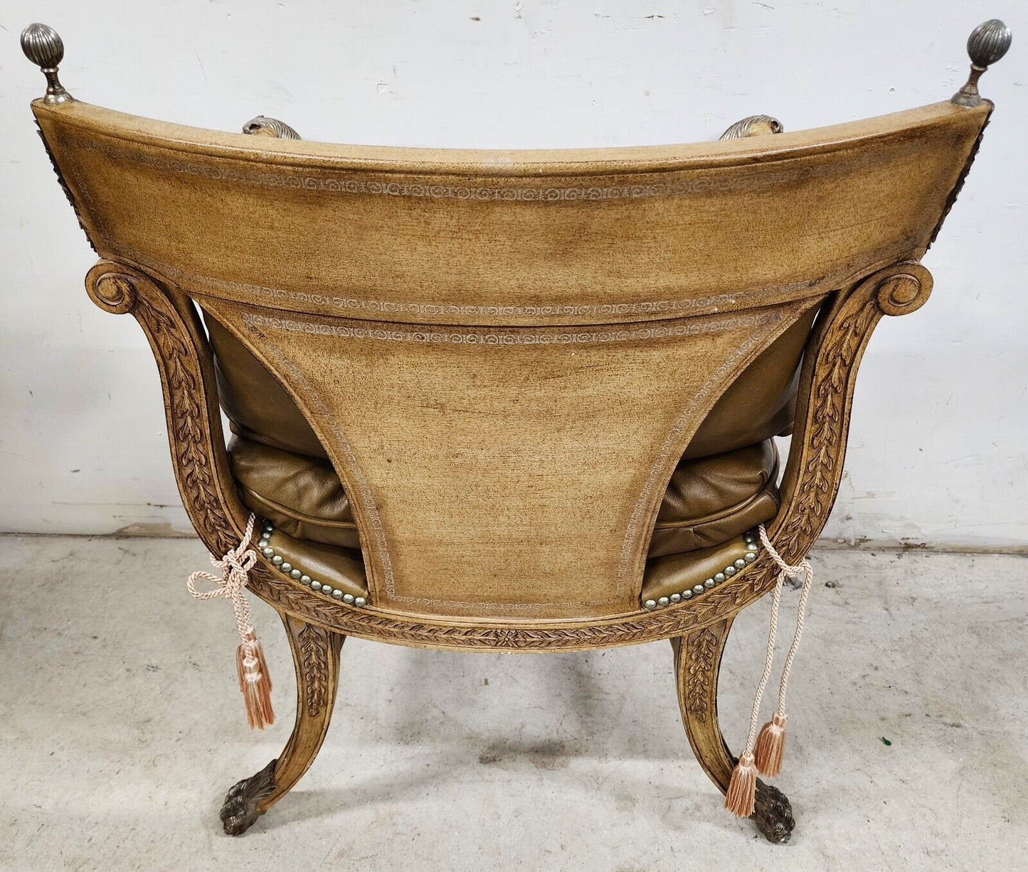 Leather " Cleopatra " Armchair by FERGUSON COPELAND