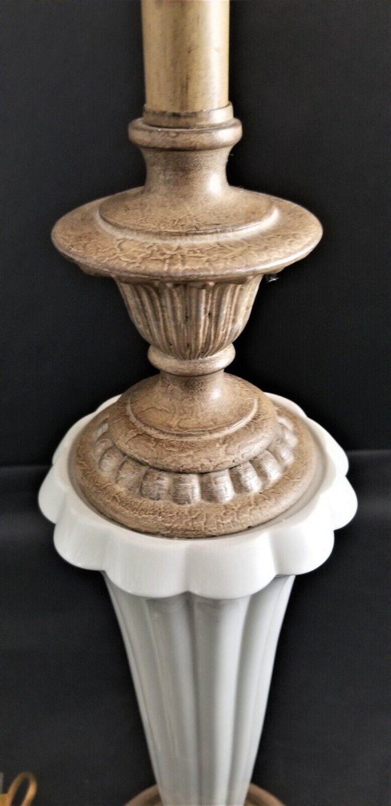 Pair of Elegant LENOX QUOIZEL Table Lamps with Coordinated Shades