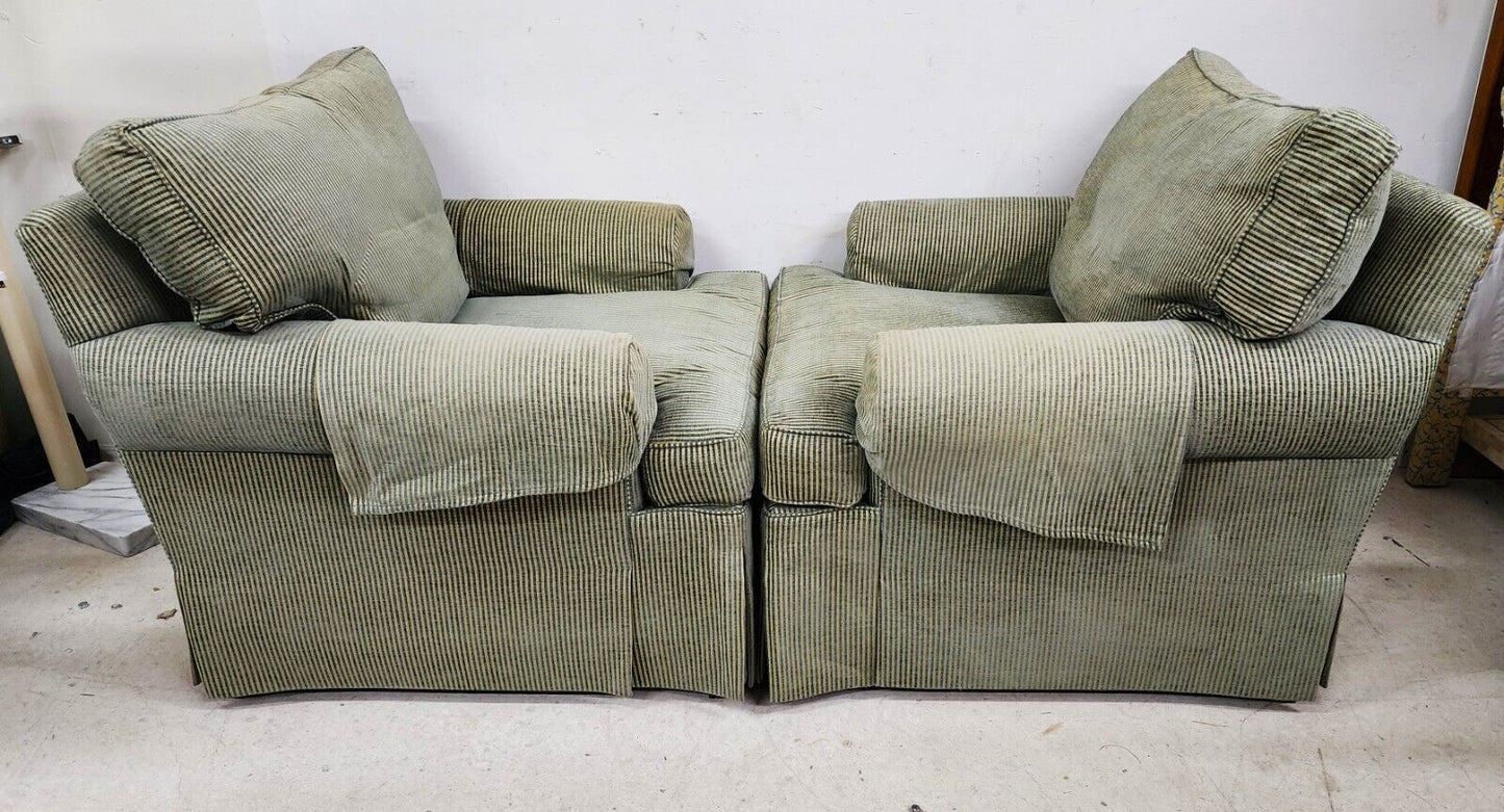 Oversized Lounge Chairs by HICKORY CHAIR