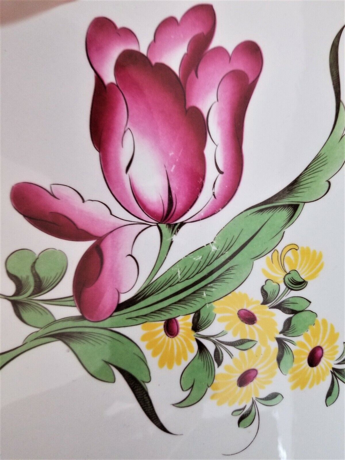 (1) Only SPODE MARLBOROUGH SPRAYS Rectangle Serving Dish 2/6770