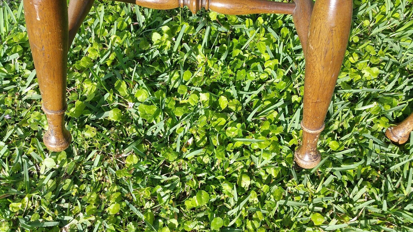 Pair Vtg Mid Century 1954 THOMASVILLE Bentwood Windsor Dining Armchairs Bowback