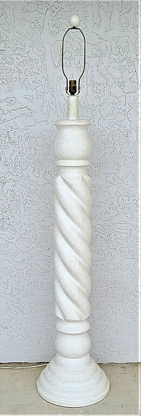 1970's MICHAEL TAYLOR Style Architectural Spiral Floor Lamp