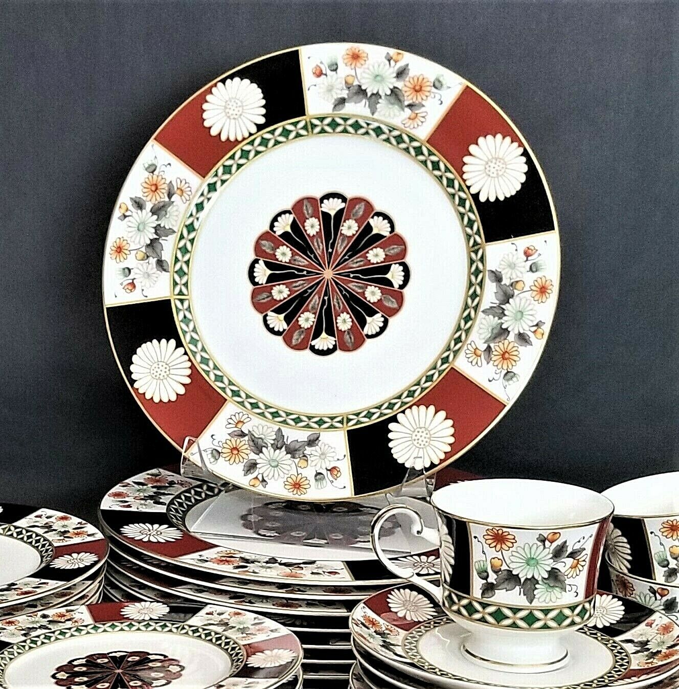 MIKASA SHOGUN Bone China Service for 8 A6851