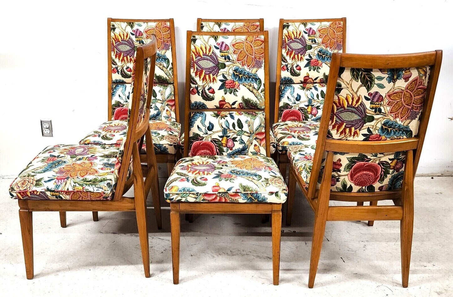 Set of 6 Vintage MCM Dining Chairs by KROEHLER