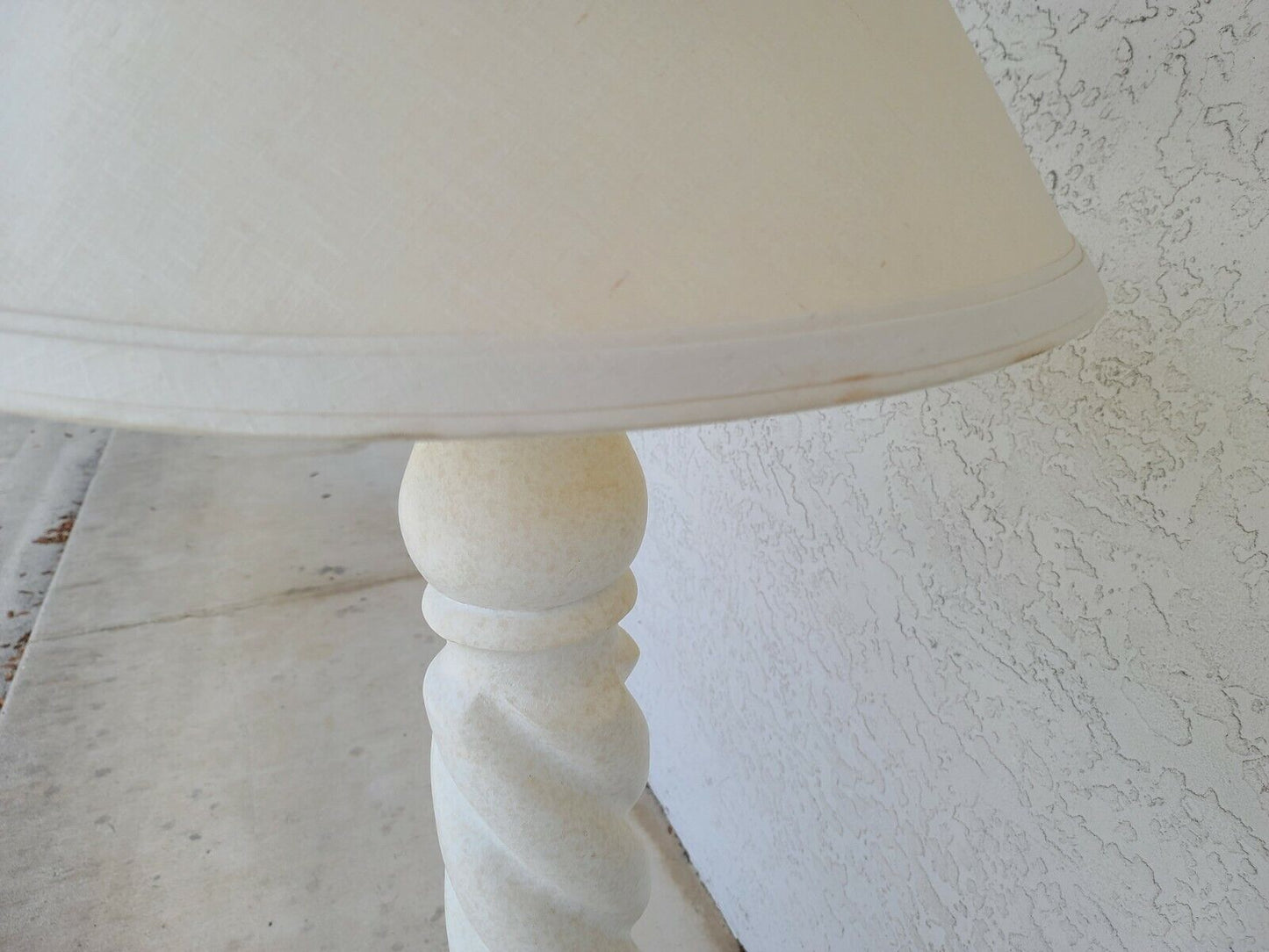 1970's MICHAEL TAYLOR Style Architectural Spiral Floor Lamp