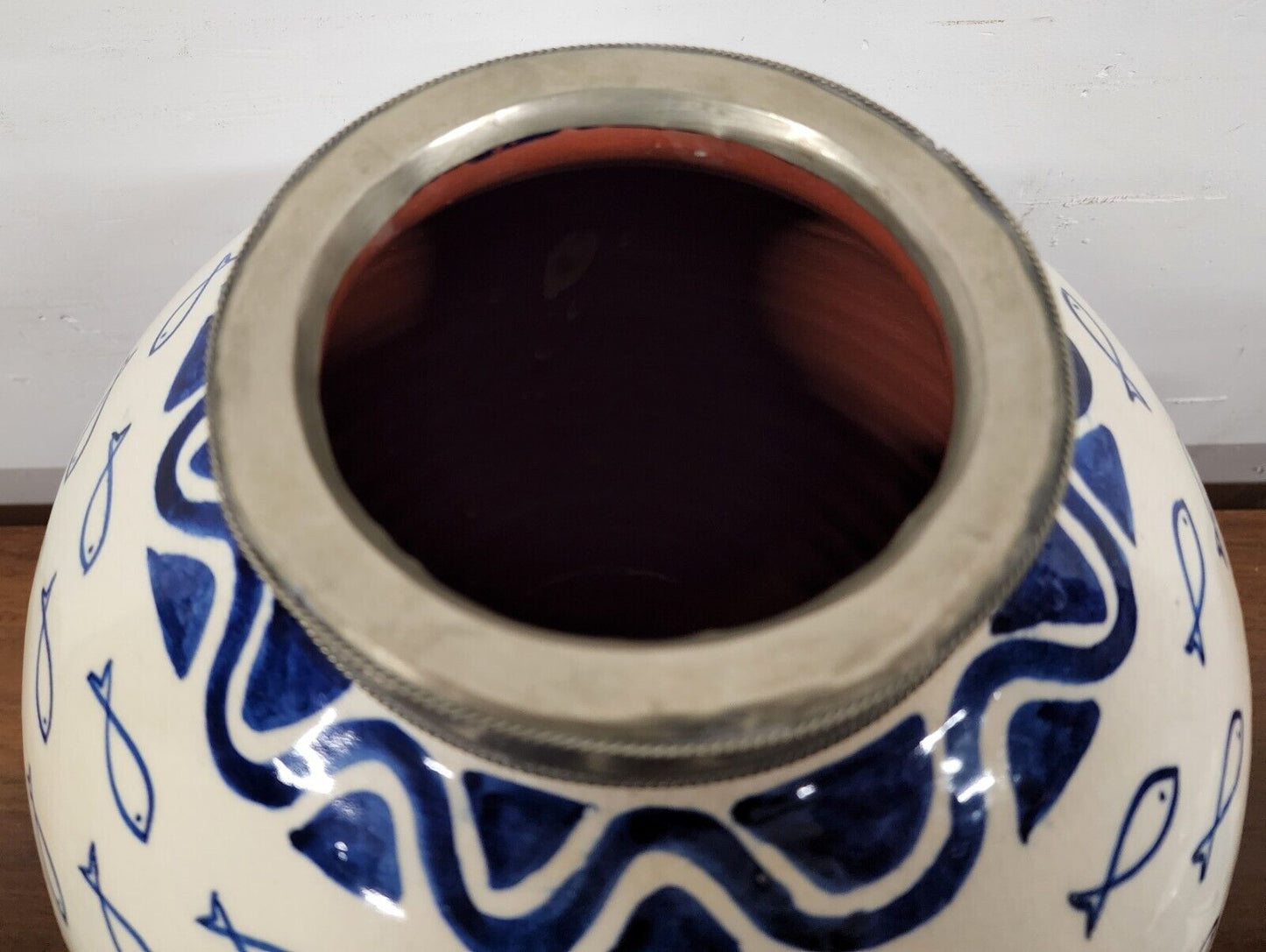 Studio Art Pottery Cookie Jar Utensil Holder Lidded Jar 3 Piece Set