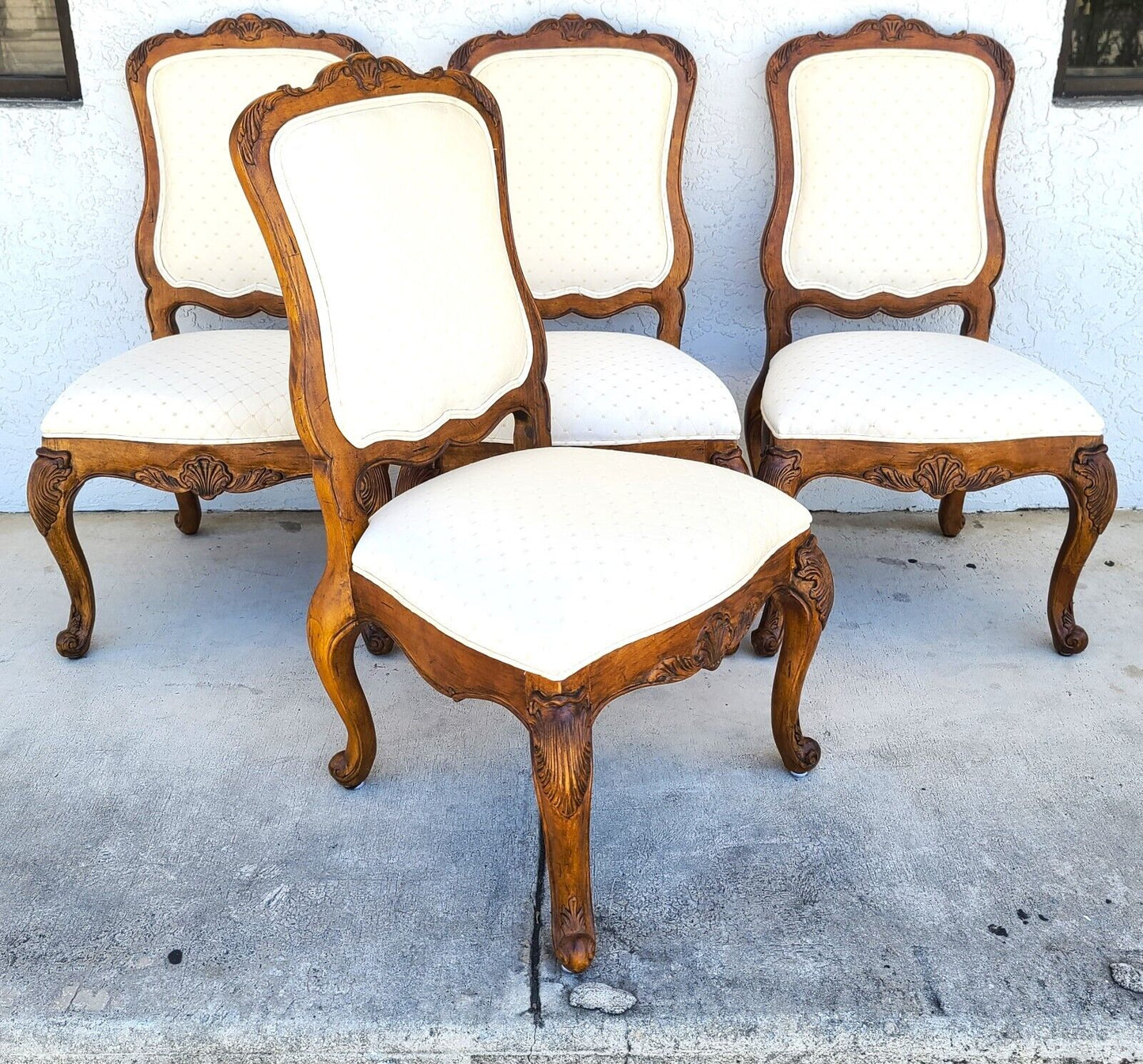 (4) Italian Alfresco Style Dining Chairs by CENTURY FURNITURE
