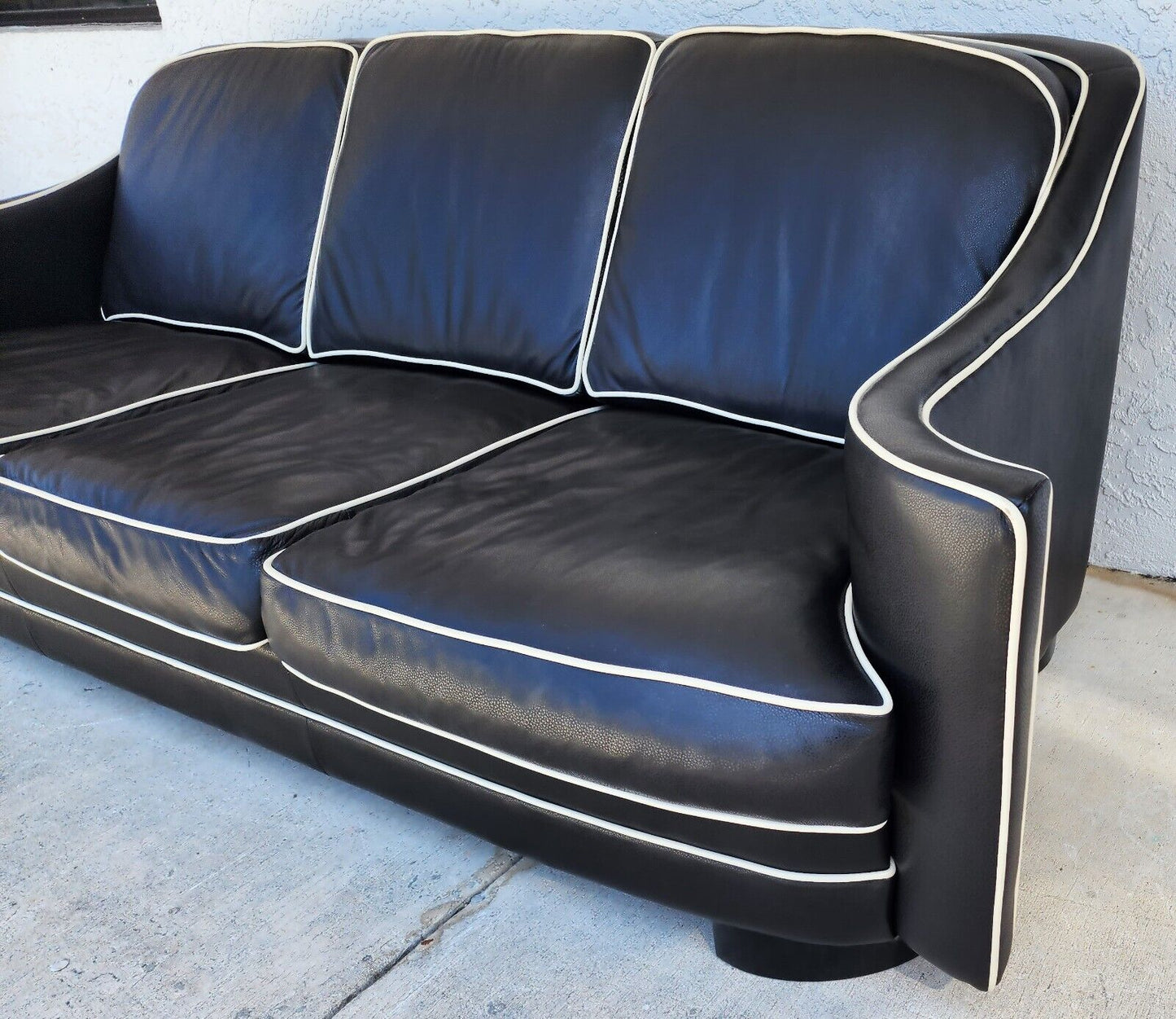 Contemporary Leather Sofa Top Grade by ELITE LEATHER