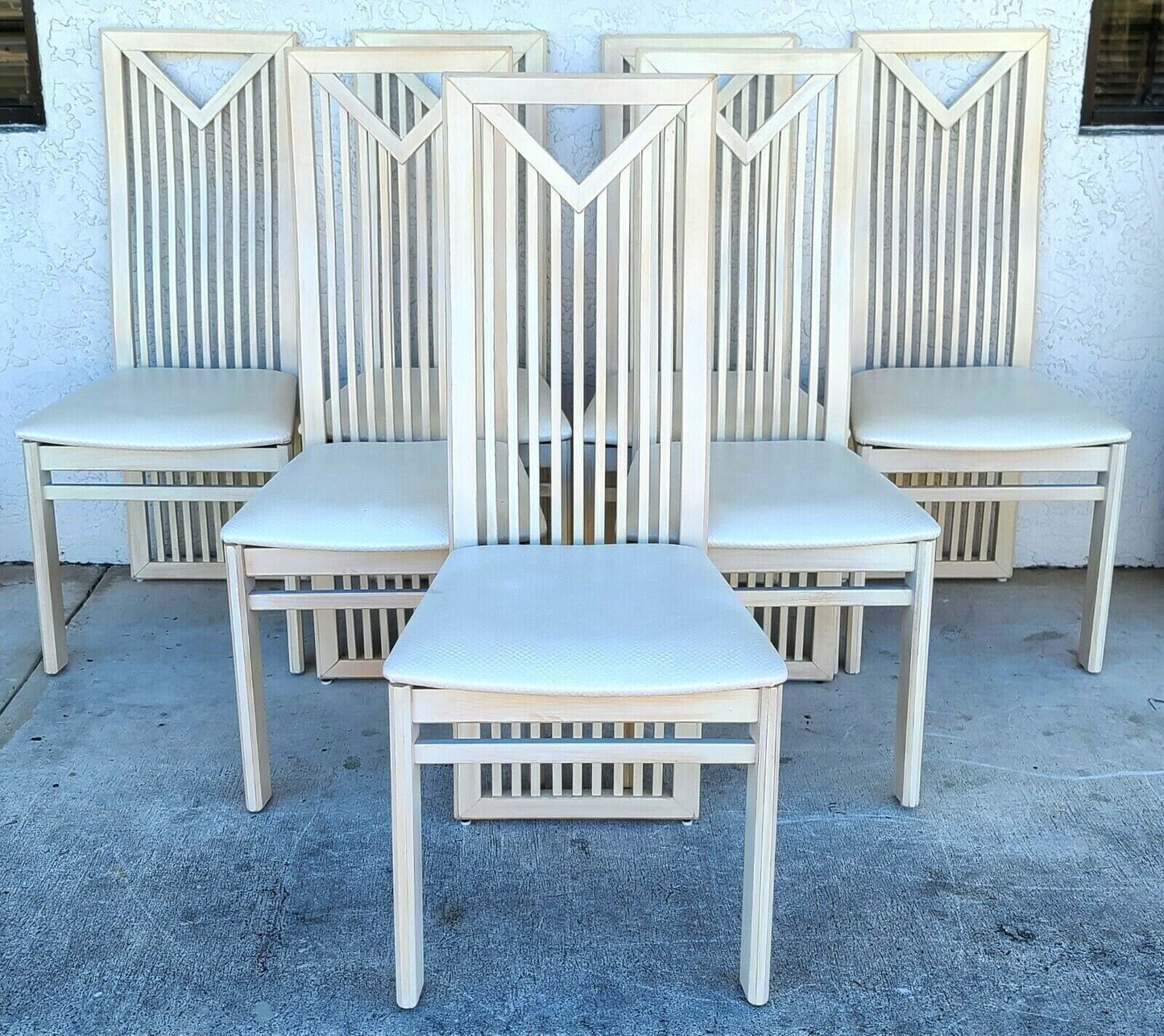 Italian Dining Chairs by S.p.A. TONON - Set of 7