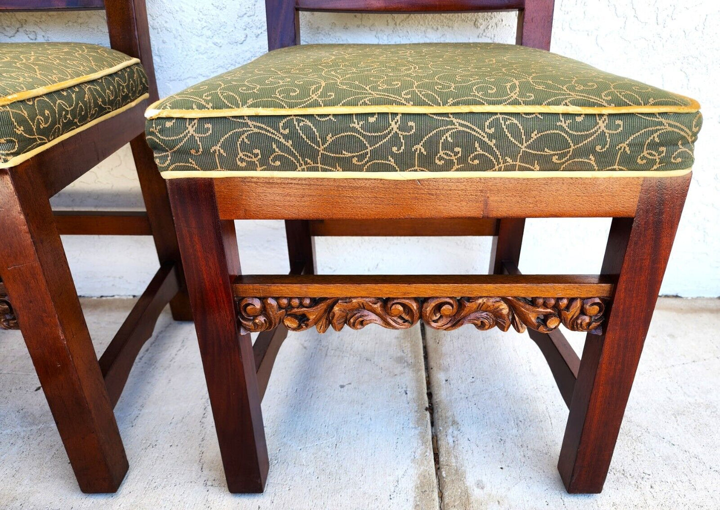 Italian Dining Chairs Tuscan Revival Antique