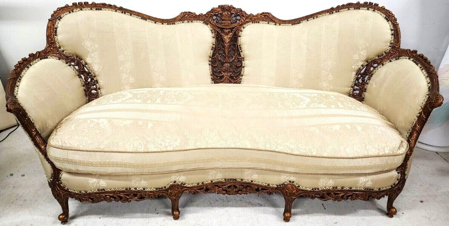 Vintage Sofa by CAROL HICKS BOLTON & EJ VICTOR With Pillows