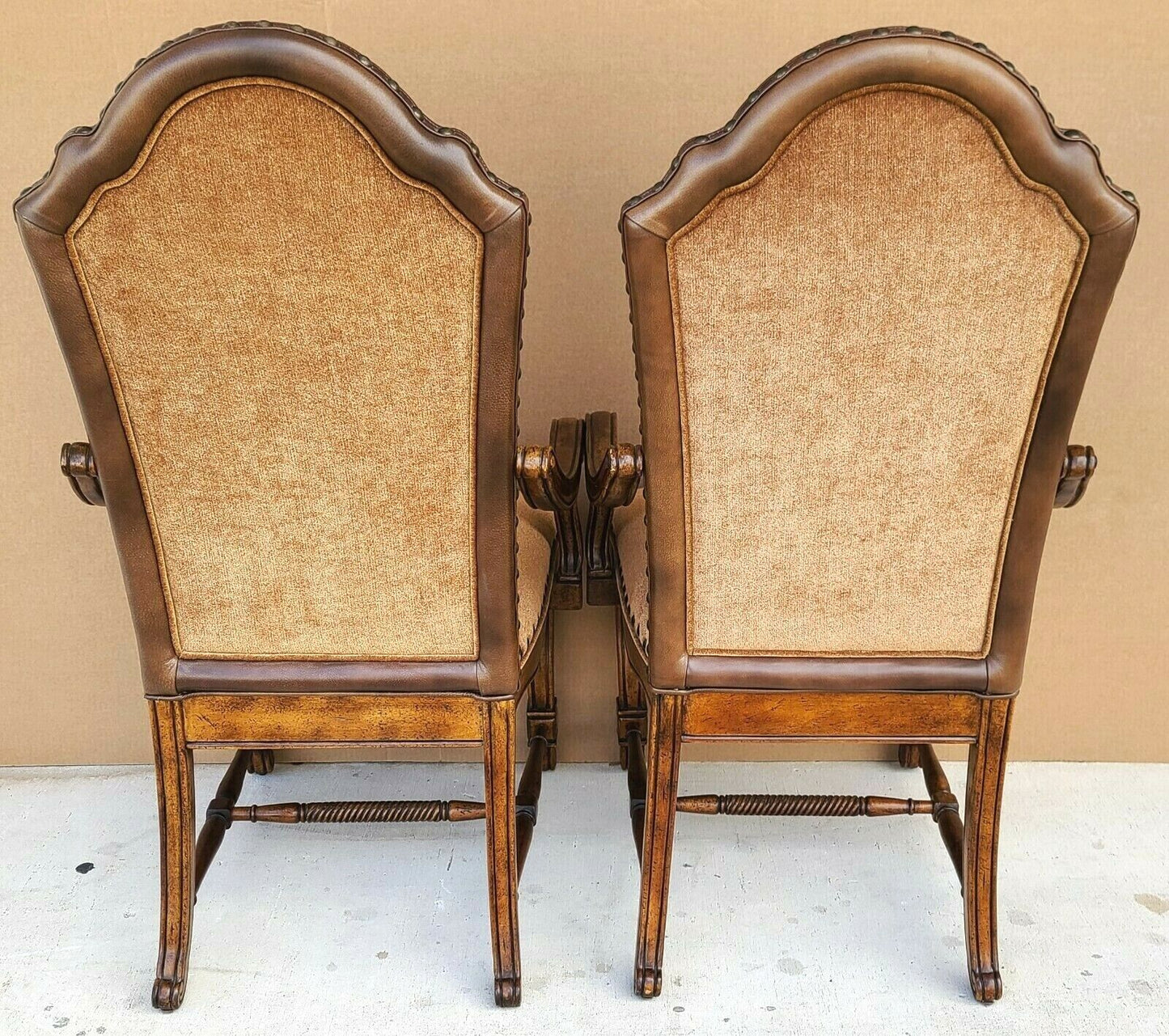 (2) MICHAEL AMINI Sedgewicke Dining Armchairs