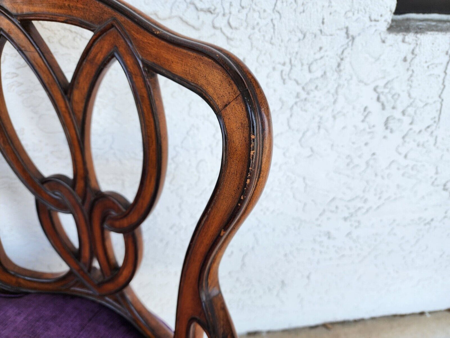 Vintage Regency Armchairs Dining Accent New Upholstery