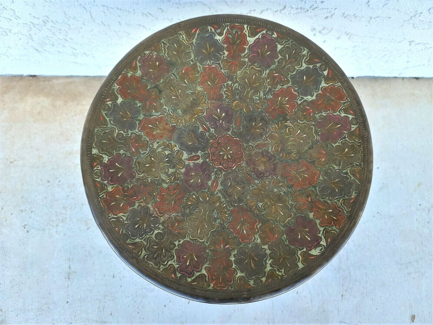 Hammered Brass Decorative Arabic Fire Pit Brazier Room Warmer