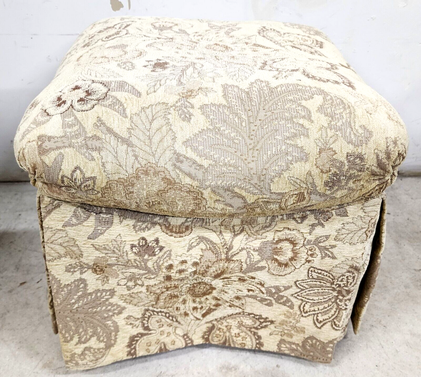Ottoman Pouf Footstool by MARGE CARSON