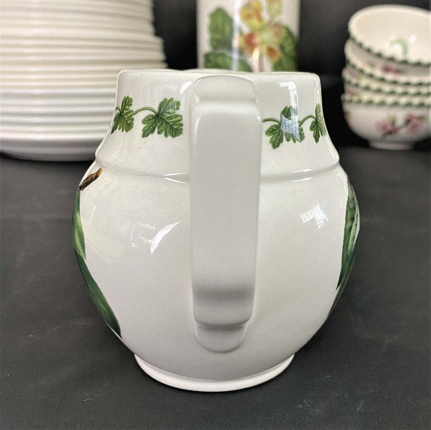 (1) PORTMEIRION Pomona Botanical Orange Pear Creamer