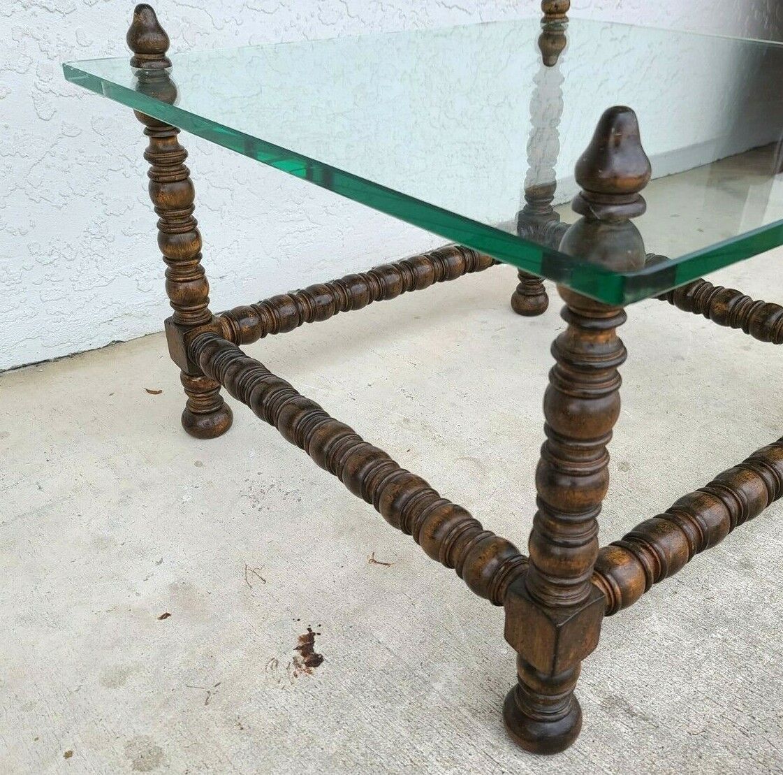 Mid Century Spanish Revival Coffee Side Center Table