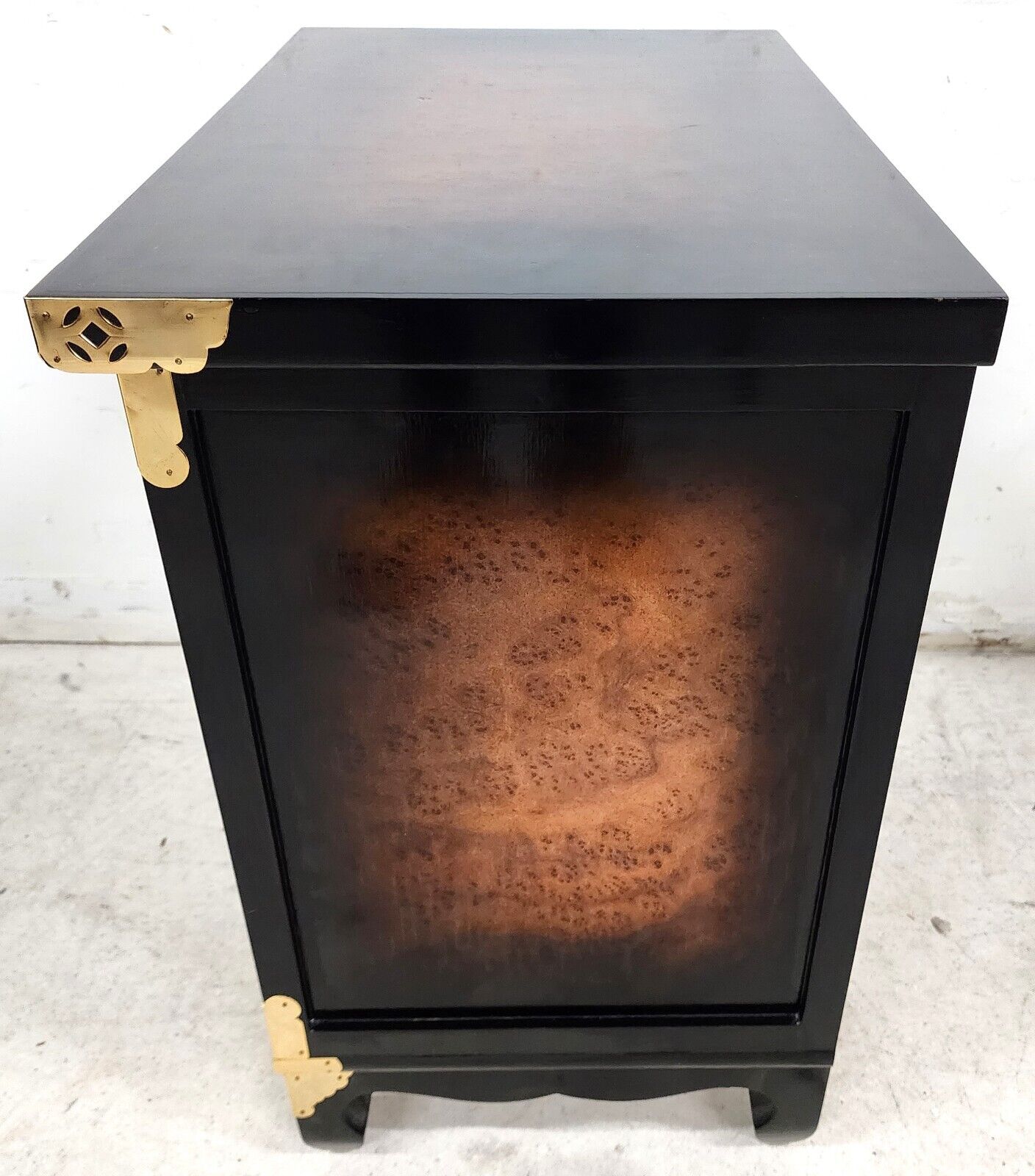 Vintage Asian Nightstand Side Table