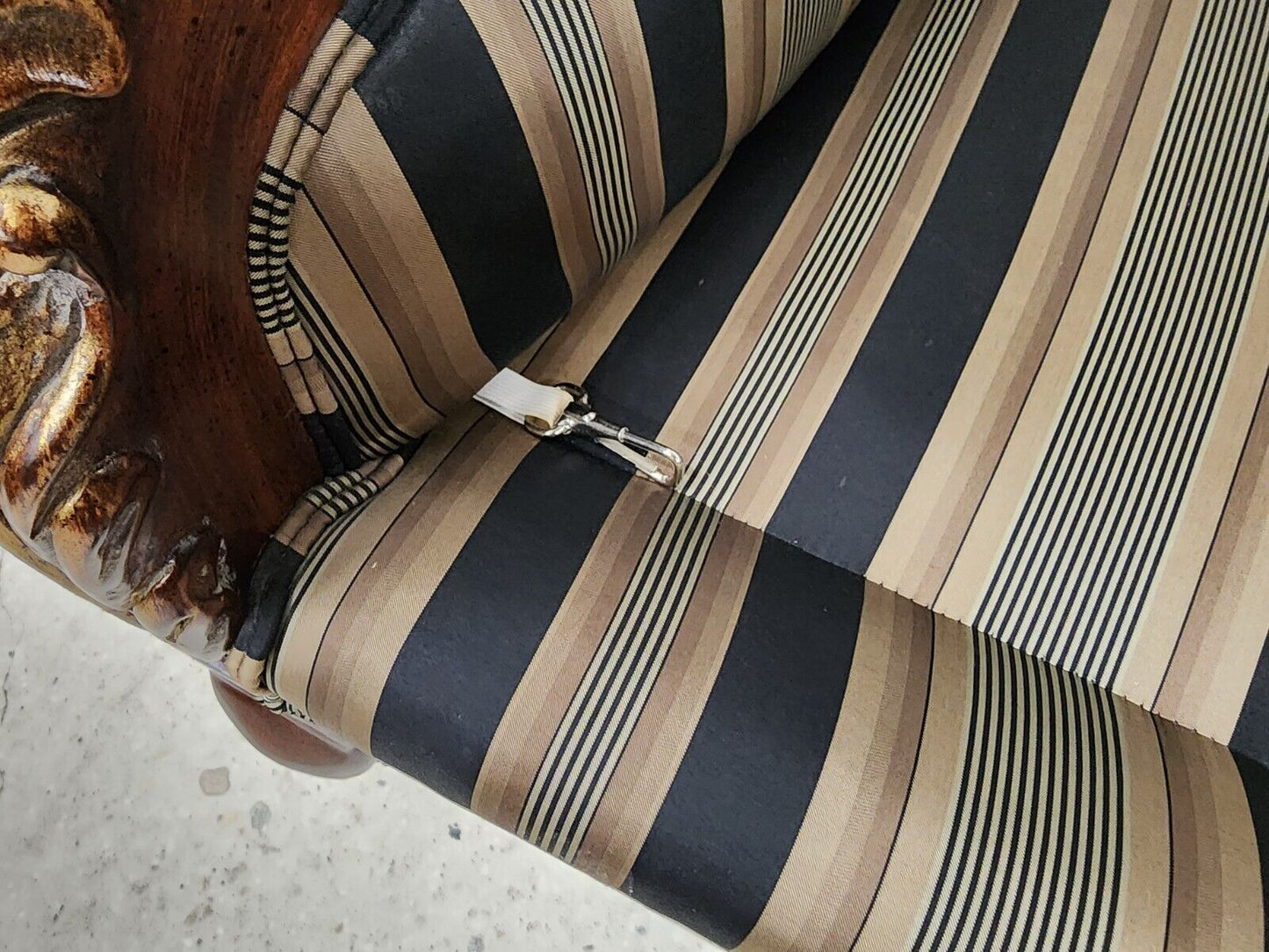 Lounge Settee Chair by Marge Carson