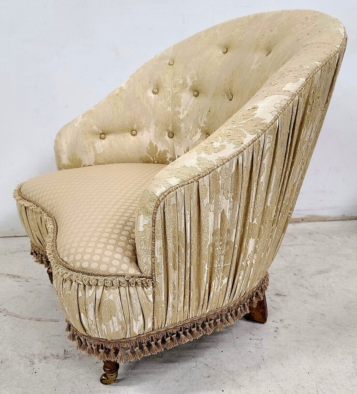 Shabby Chic Boudoir Chair by CAROL HICKS BOLTON