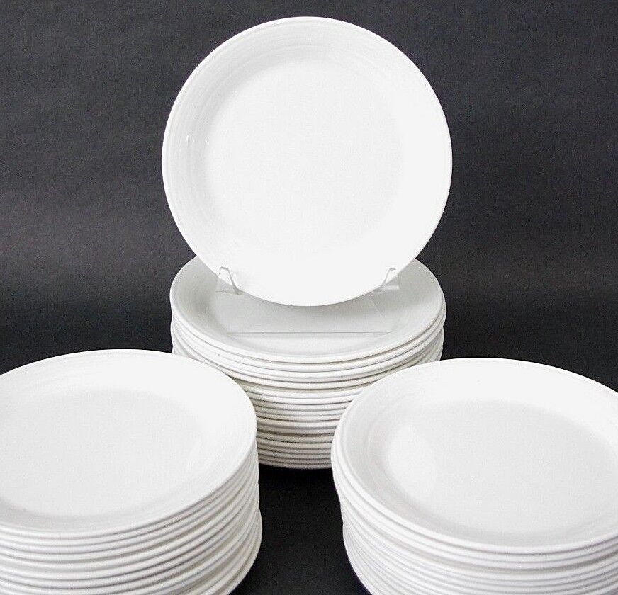 (10) Dudson Virgin Atlantic Airways R Welch Porcelain Snack Appetizer Plates 9"