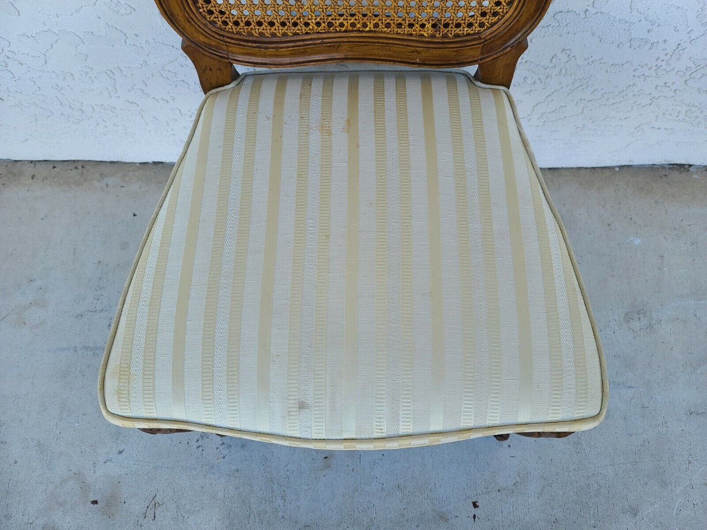 HENREDON French Provincial Cane Back Dining Chairs Model 2377 - Set of 5