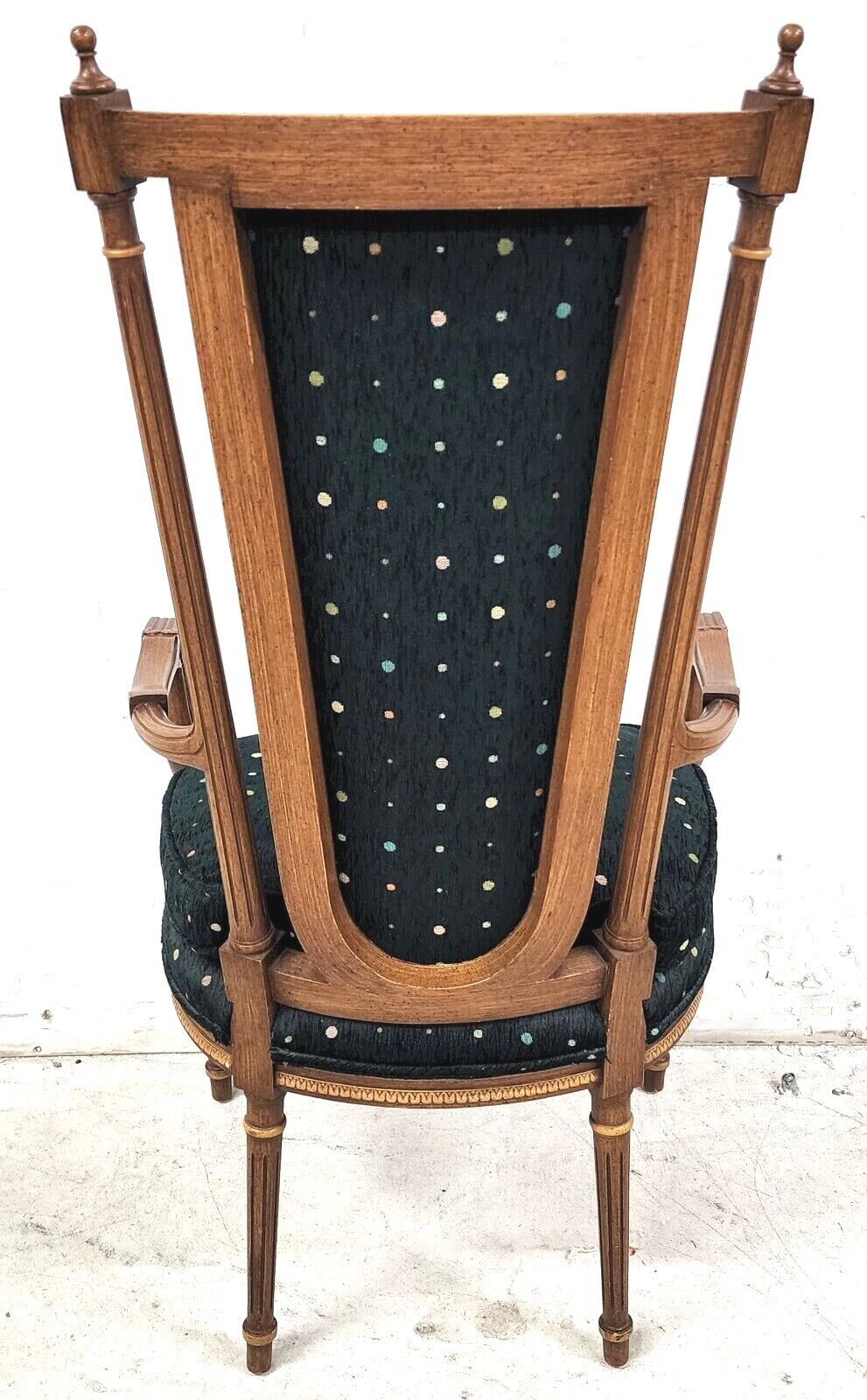 Vintage Italian Renaissance Desk Dining Accent Armchair