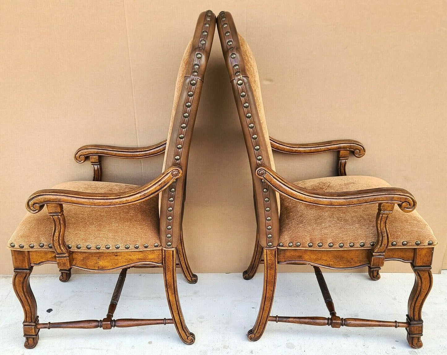 (2) MICHAEL AMINI Sedgewicke Dining Armchairs