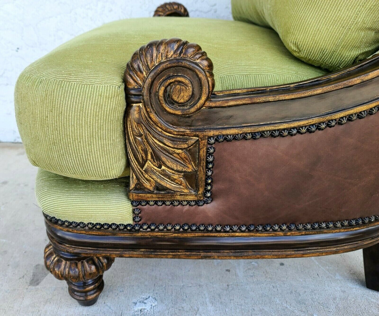 Marge Carson Huntington Manor Statement Lounge Chair Model HT49