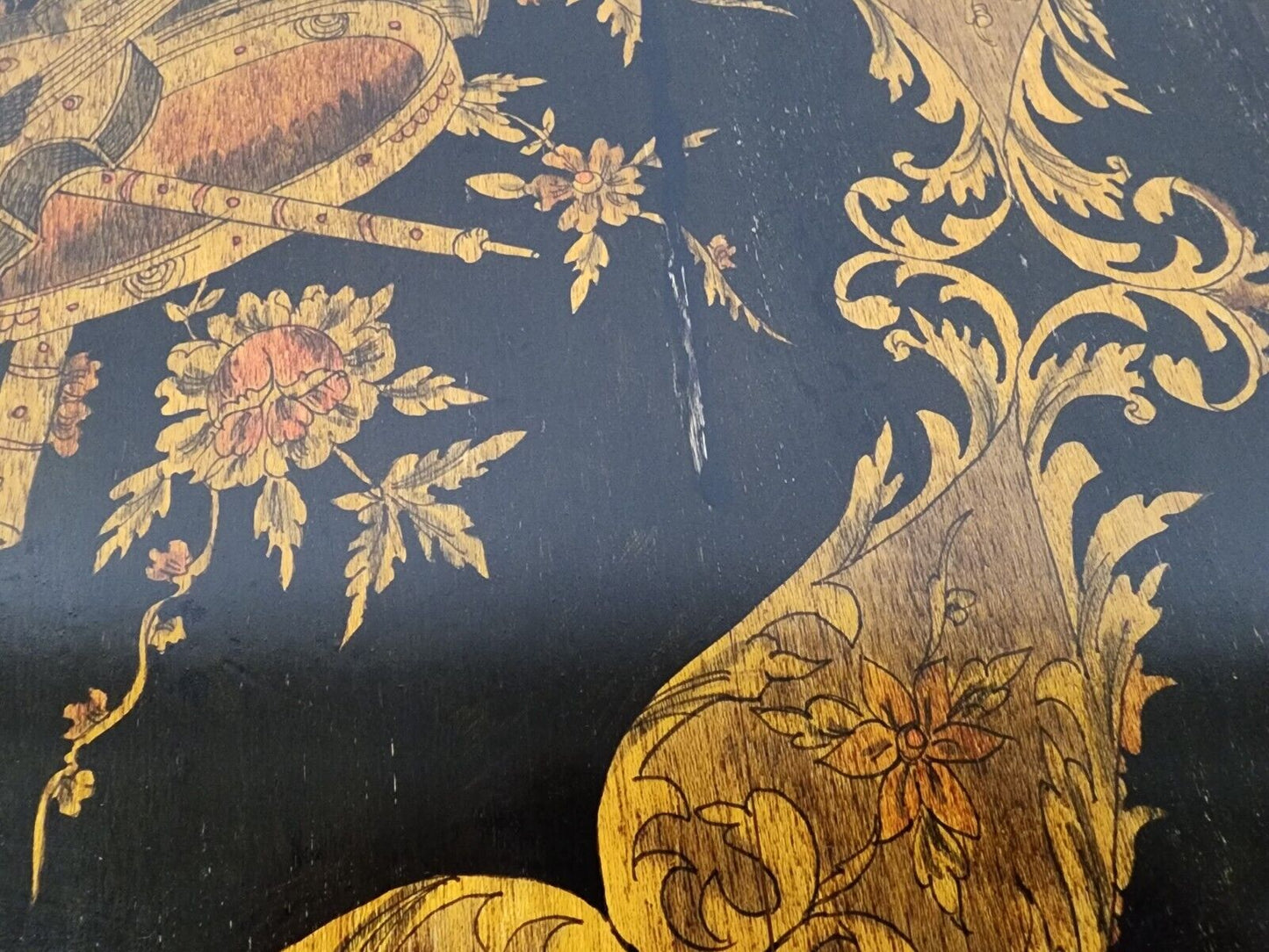 French Center Accent Lamp Table Louis XV Ormolu Mounts