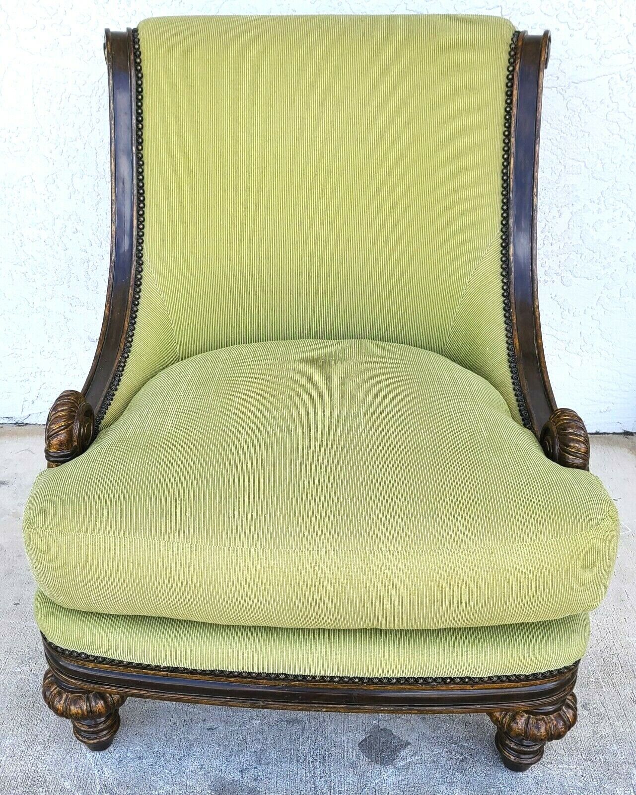 Marge Carson Huntington Manor Statement Lounge Chair Model HT49