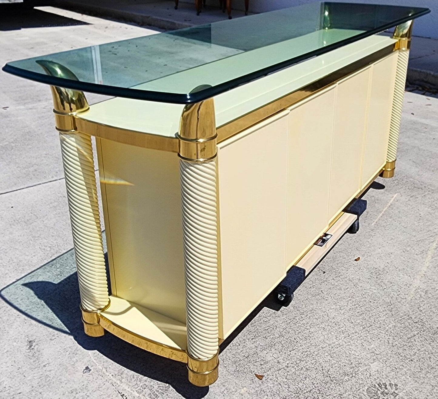 TOMMASO BARBI Tusk Buffet Dry Bar Cabinet