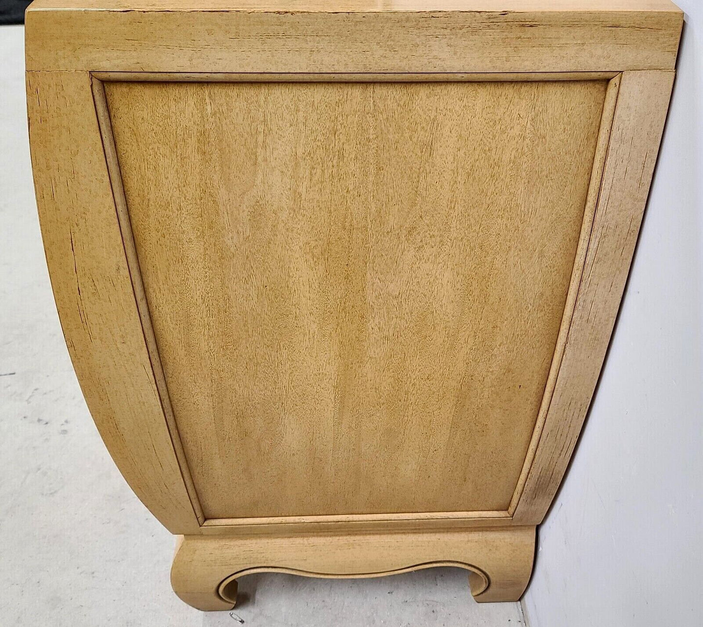 (2) King Burl Wood Nightstands by CENTURY FURNITURE