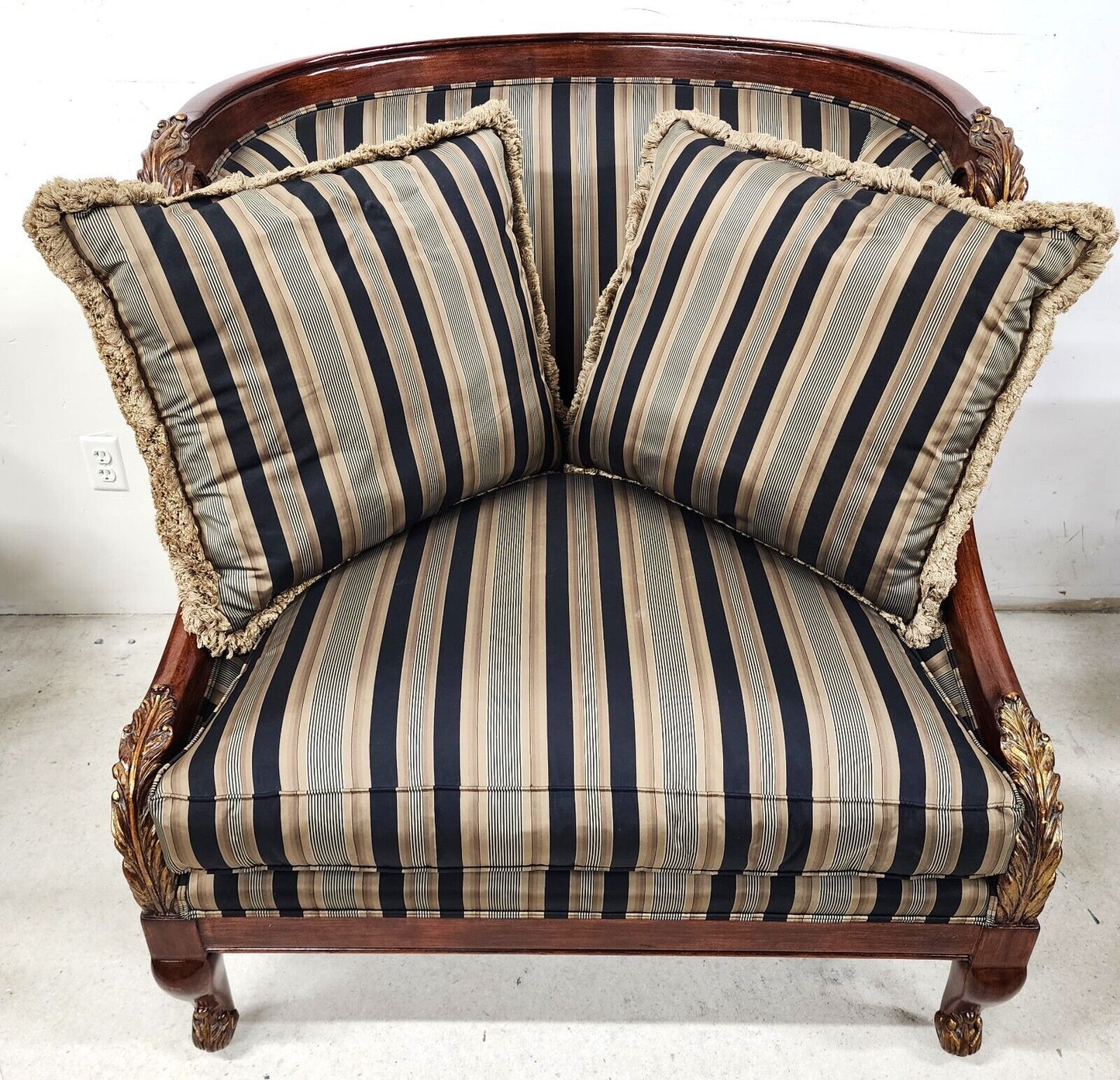 Lounge Settee Chair by Marge Carson
