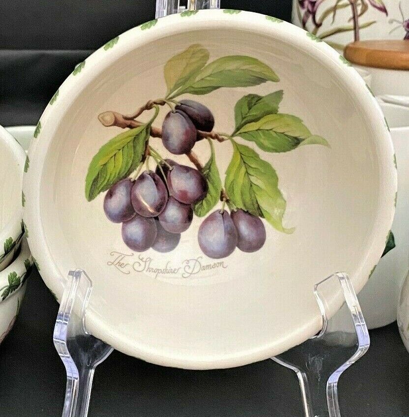 (1) Only PORTMEIRION Pomona Shropshire Damson 5 1/2" Cereal Soup Berry Bowl