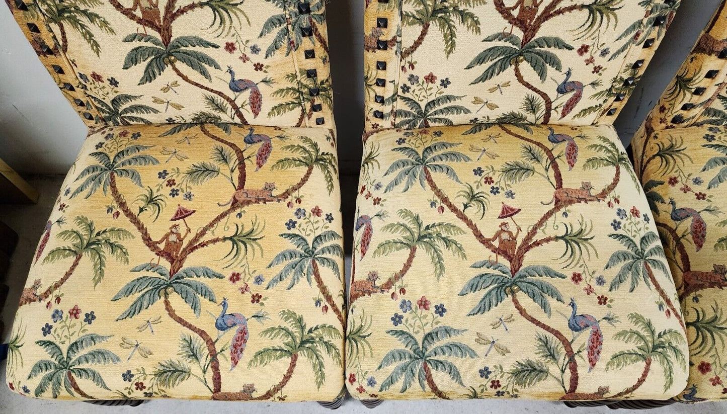 Tropical Jungle Dining Chairs Set of 8