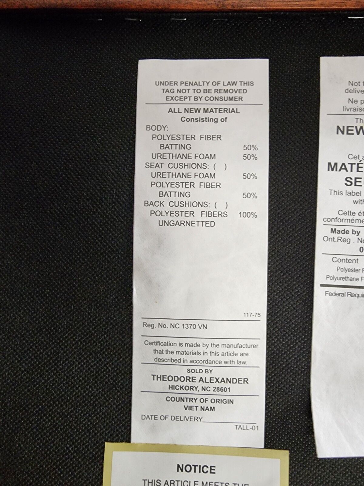 Leather Library Armchair by Theodore Alexander