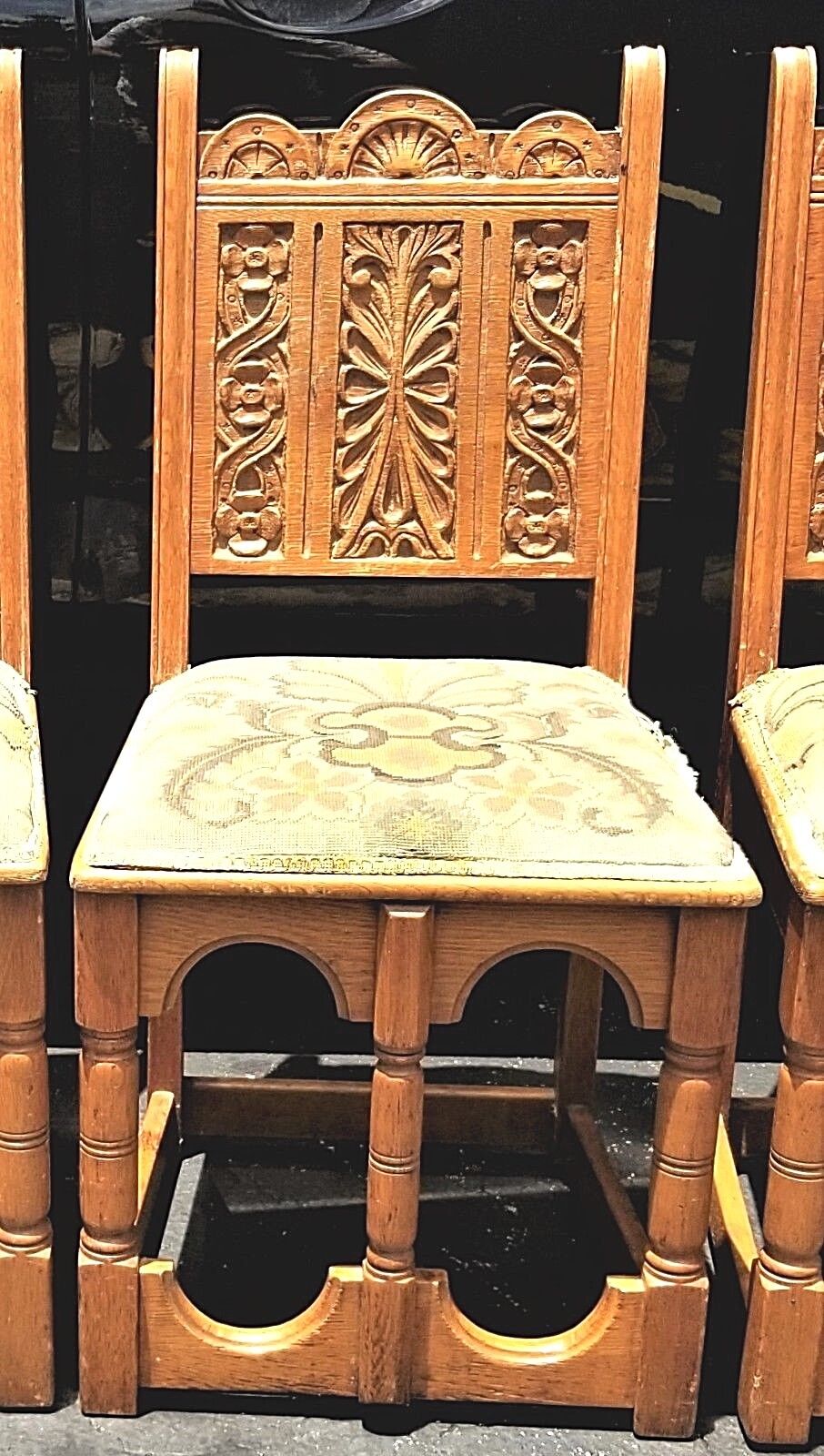 Antique Dining Chairs Spanish Revival