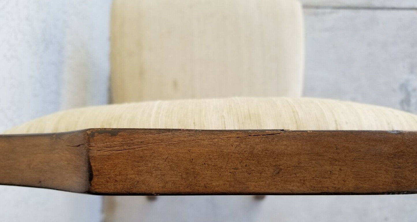 (1 or 2) MAITLAND SMITH Italian Provincial Brass Nail Trim Dining Accent Chair