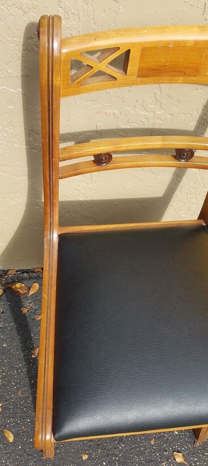 Mines of Downley Handmade Dining Accent Chair Buckinghamshire England RARE in US