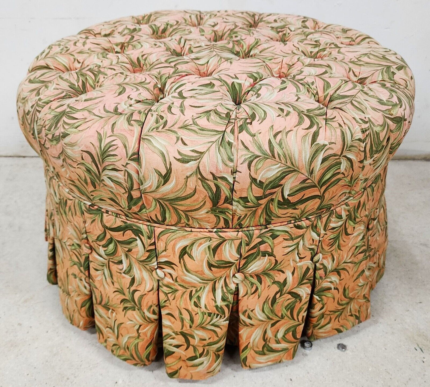 Tropical Coastal Ottoman Ethan Allen