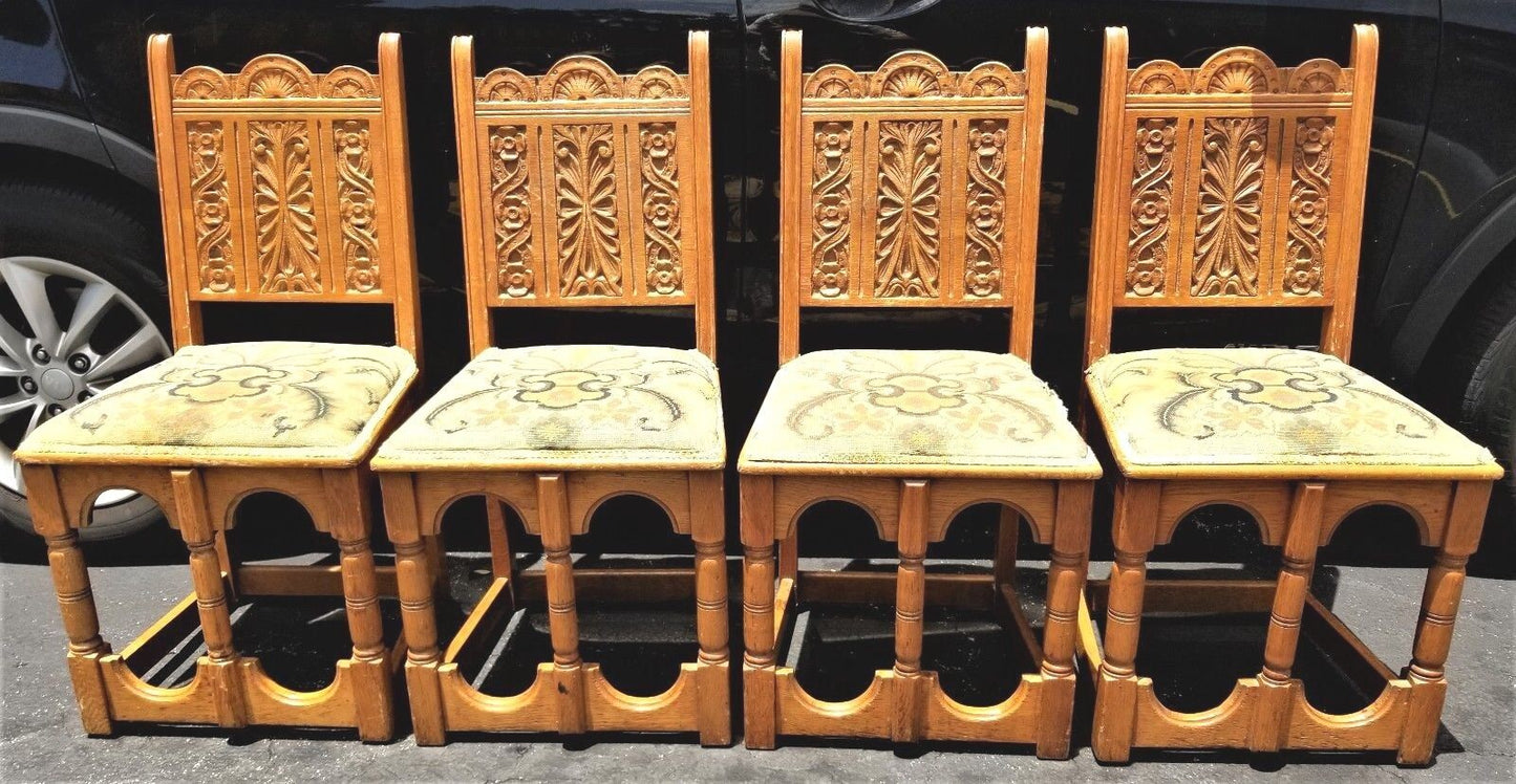 Antique Dining Chairs Spanish Revival