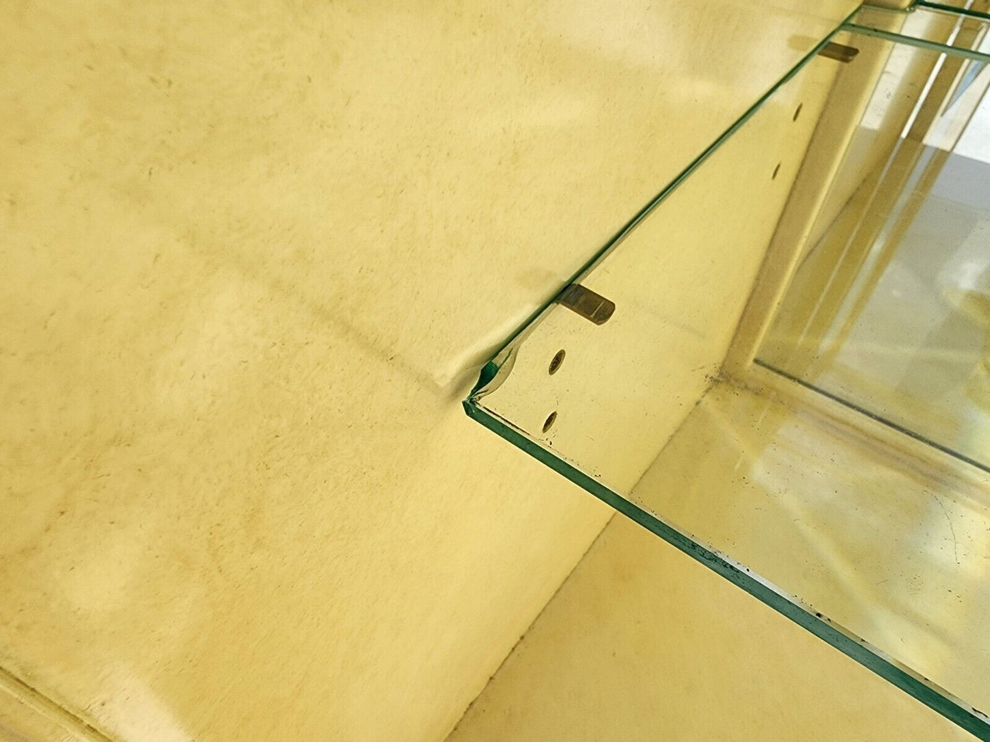 Faux Goatskin Display Etagere Bar Cabinets by JOHN STUART