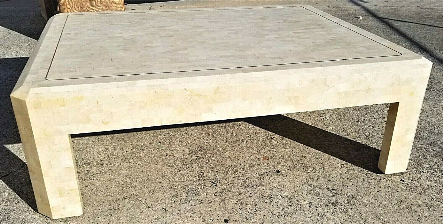 MCM MAITLAND SMITH SPRINGER Era Tessellated Stone Coffee Cocktail Table